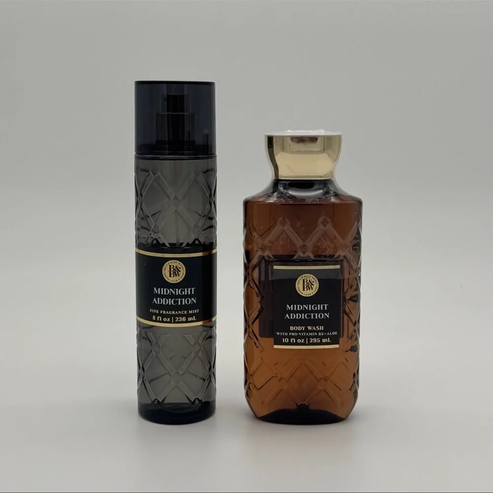 Bath & Body Works Everyday Luxuries Midnight Addiction Men’s Gift Set NWT